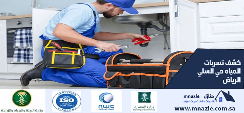 كشف تسربات المياه حي السلي الرياض